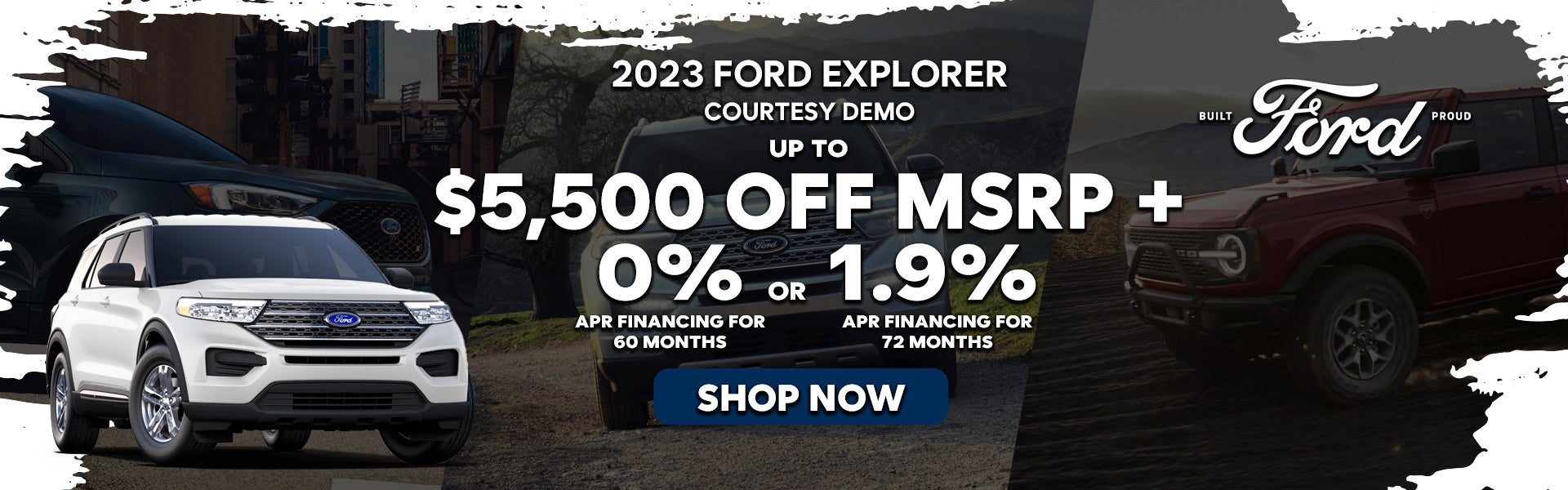 2023 Ford Explorer Courtesy Vehicle Special Offer